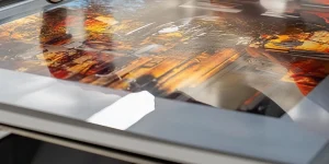 Glass surface